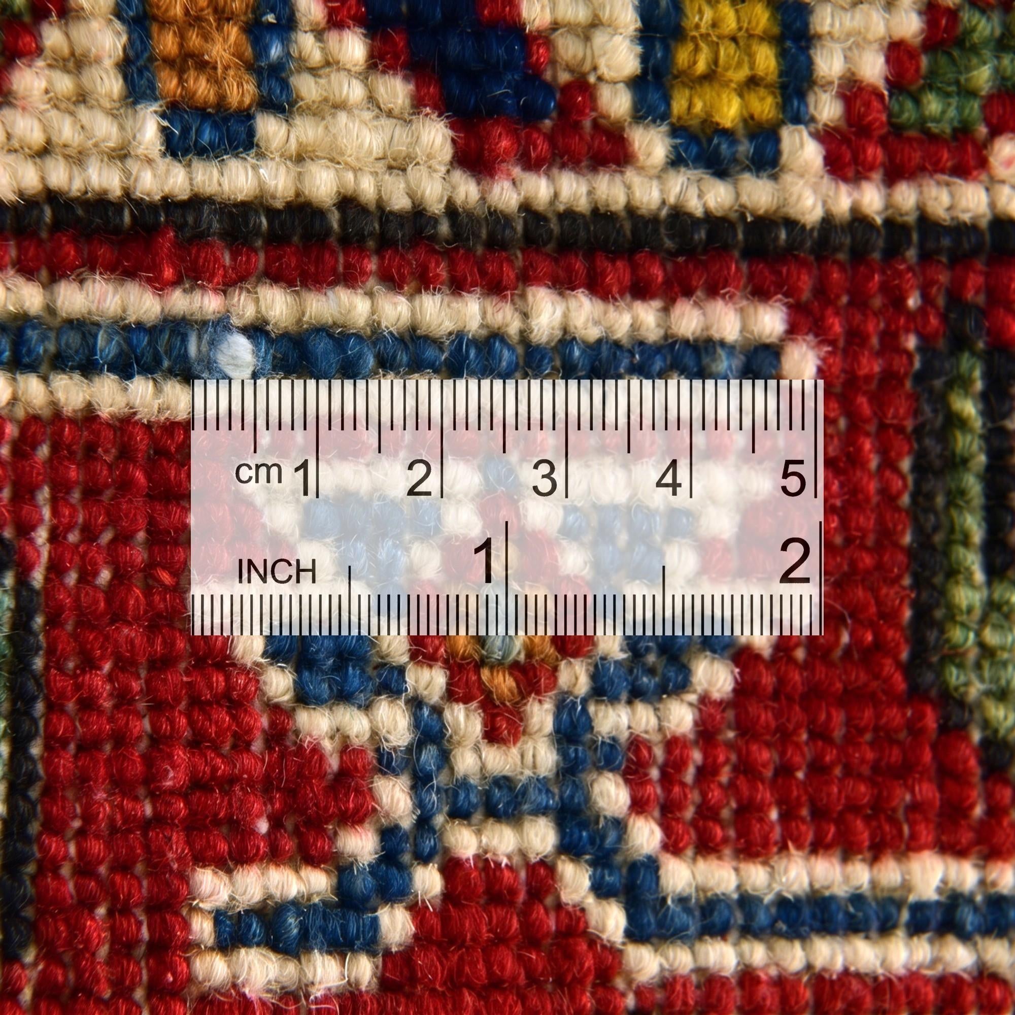 2' x 2' 10 Hand Knotted Kazak Rug