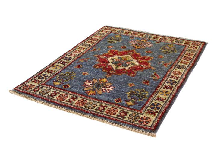 2' x 2' 9 Hand Knotted Kazak Rug