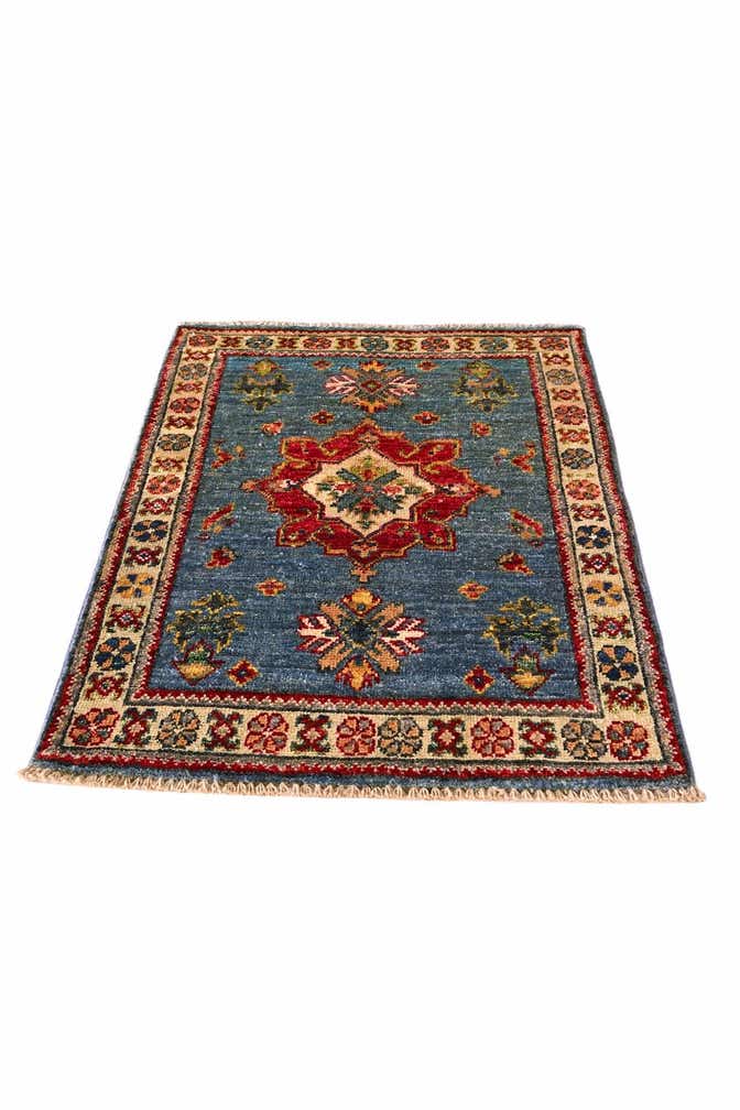 2' x 2' 9 Hand Knotted Kazak Rug