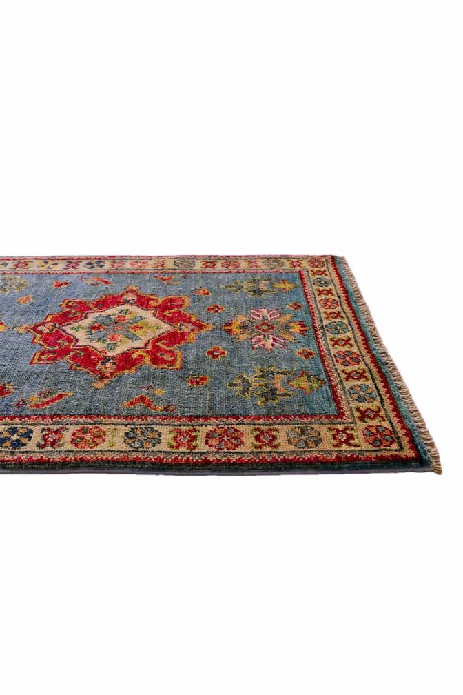 2' x 2' 9 Hand Knotted Kazak Rug