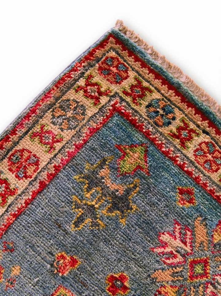 2' x 2' 9 Hand Knotted Kazak Rug