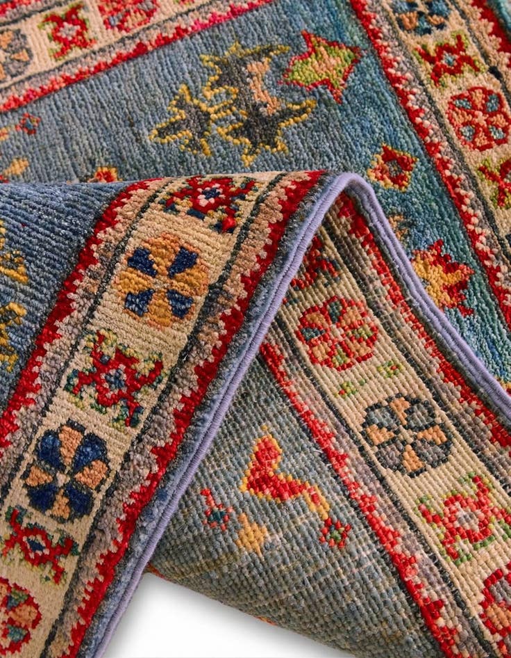 Detail image of 2' x 2' 9 Hand Knotted Kazak Rug