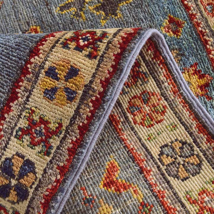 2' x 2' 9 Hand Knotted Kazak Rug