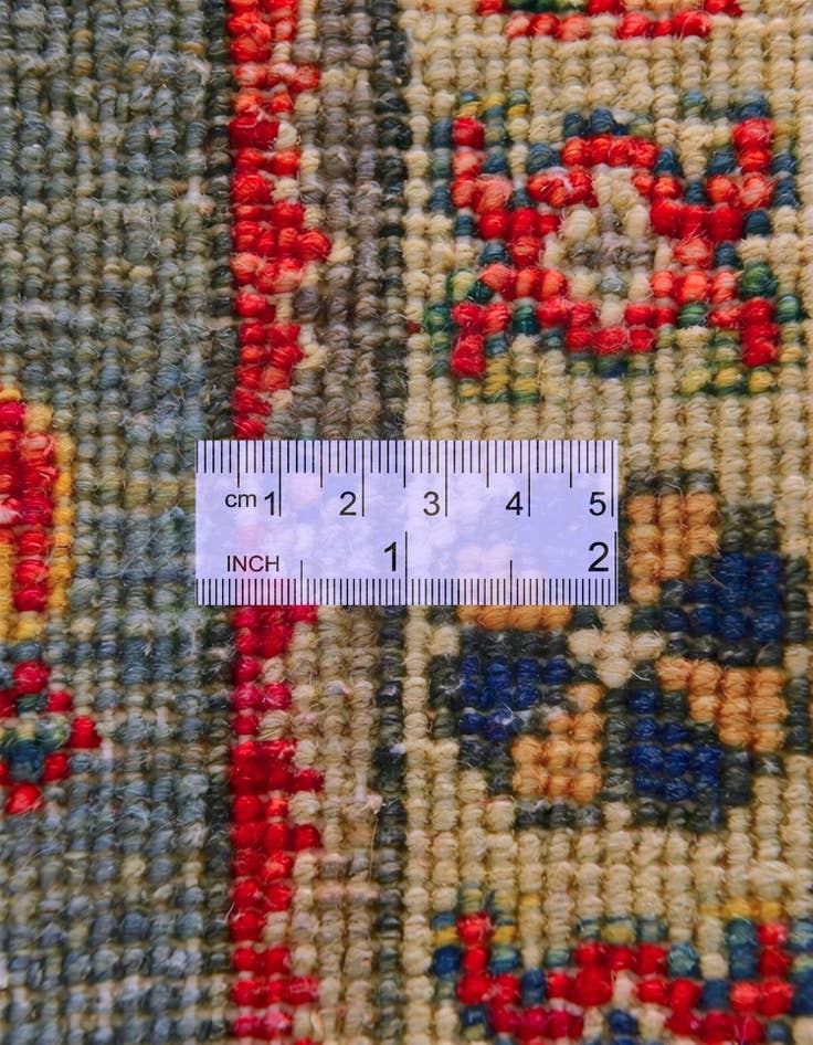 Detail image of 2' x 2' 9 Hand Knotted Kazak Rug