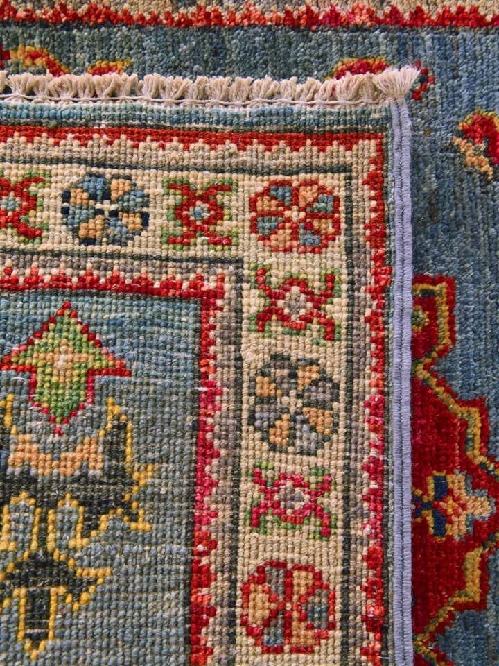 2' x 2' 9 Hand Knotted Kazak Rug