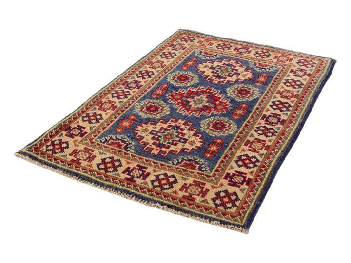 2' x 3' Hand Knotted Kazak Rug