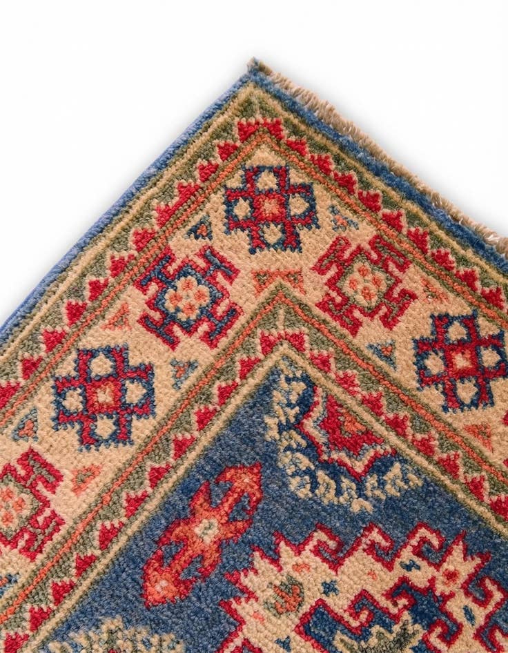 Detail image of 2' x 3' Hand Knotted Kazak Rug