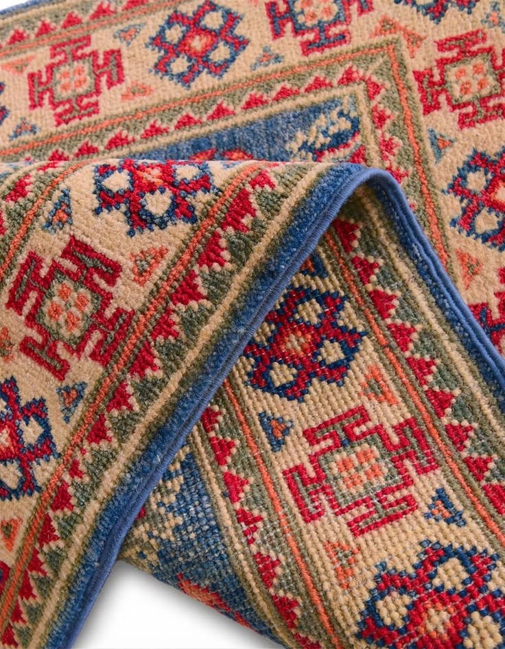 Detail image of 2' x 3' Hand Knotted Kazak Rug