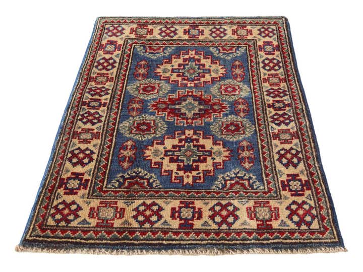 2' 1 x 3' Hand Knotted Kazak Rug