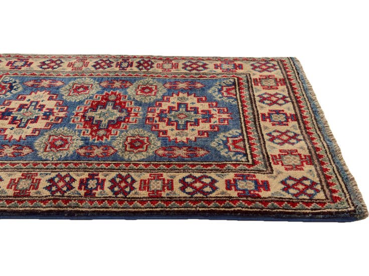 Detail image of 2' 1 x 3' Hand Knotted Kazak Rug
