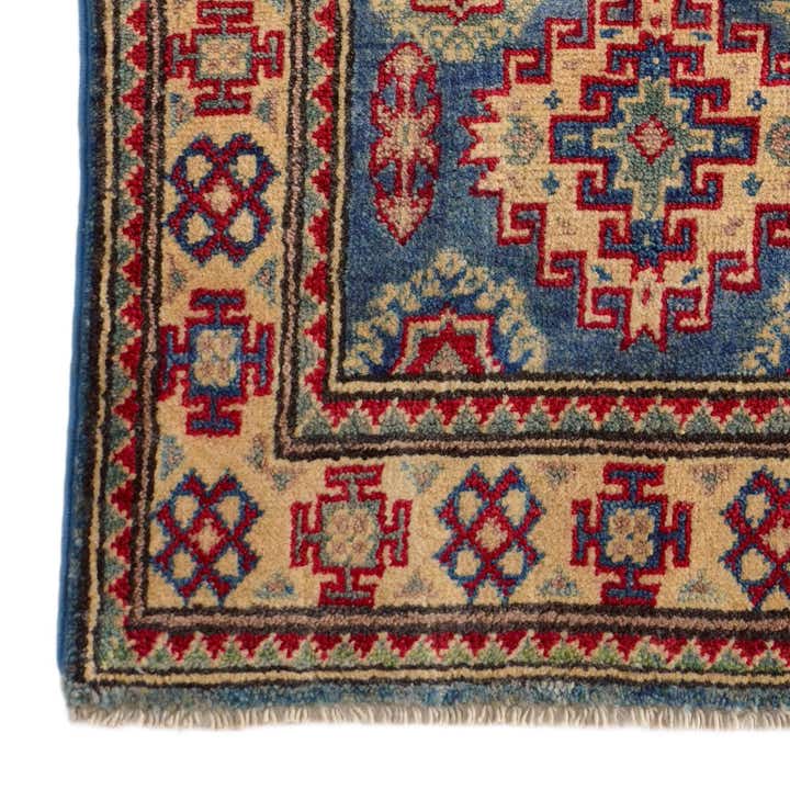 2' 1 x 3' Hand Knotted Kazak Rug