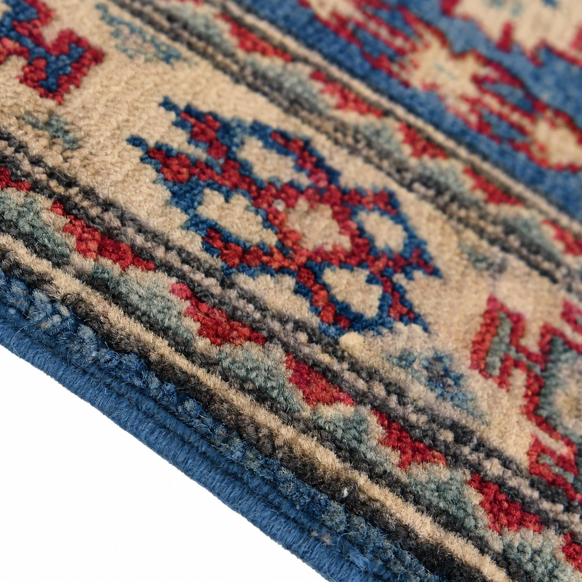 Detail image 8 of 12: 2' 1 x 3' Hand Knotted Kazak Rug