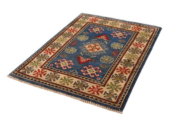 2' 1 x 2' 11 Hand Knotted Kazak Rug