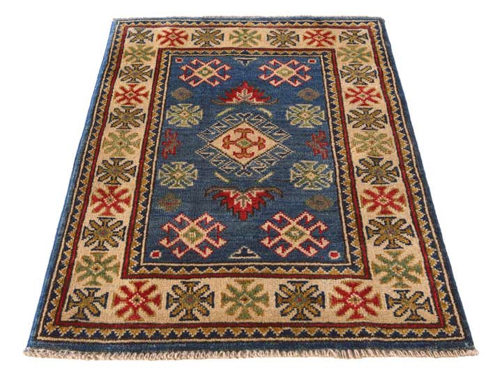 2' 1 x 2' 11 Hand Knotted Kazak Rug