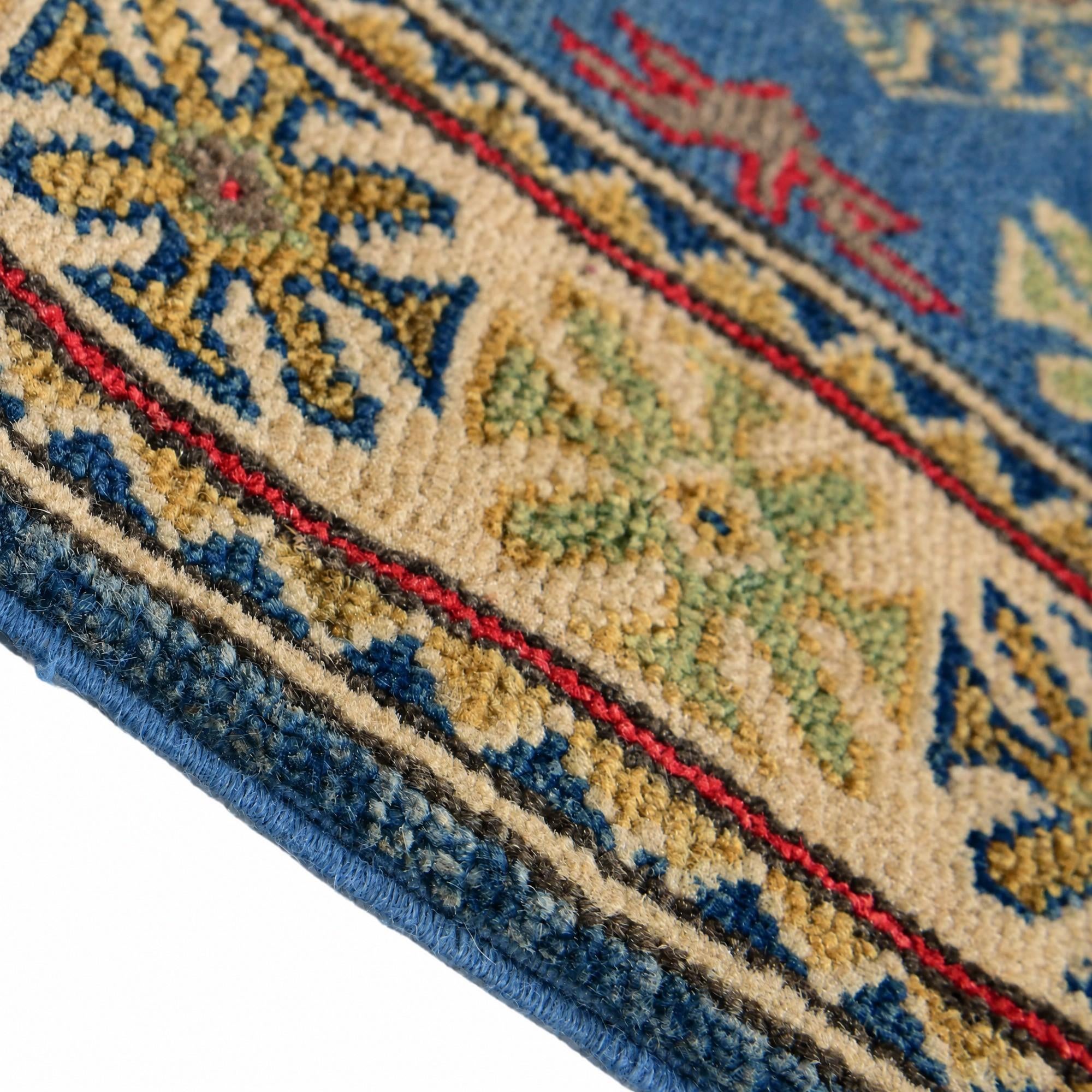 65cm x 90cm Hand Knotted Kazak Rug