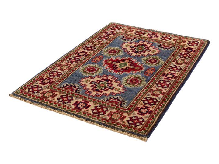 2' 1 x 3' Hand Knotted Kazak Rug