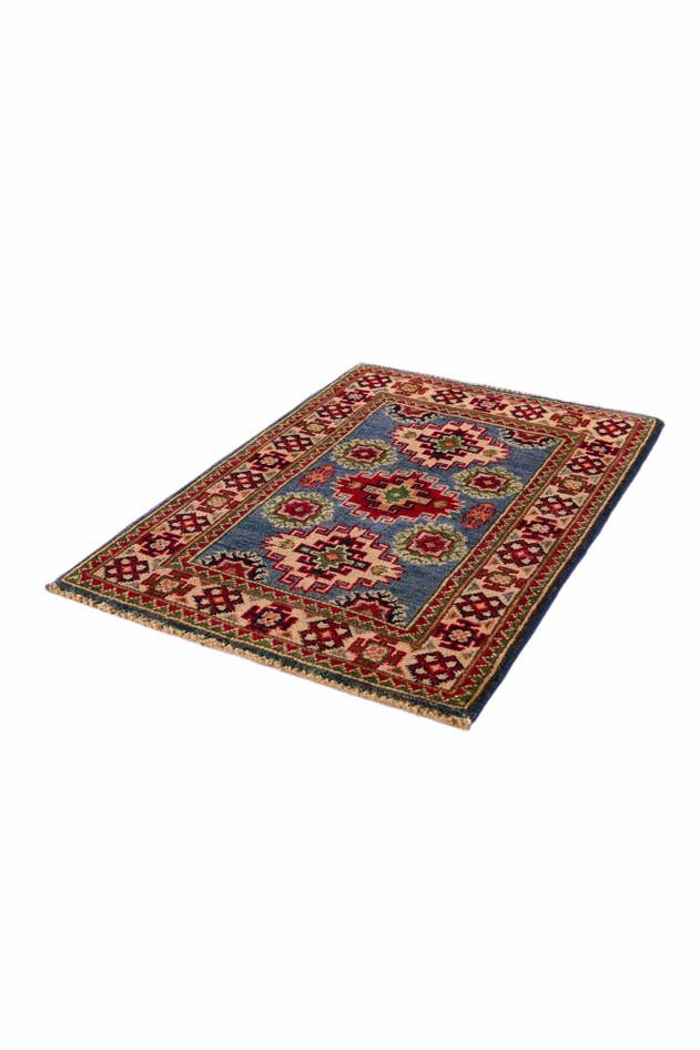 Detail image of 2' 1 x 3' Hand Knotted Kazak Rug