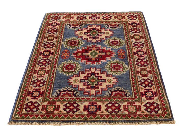2' 1 x 3' Hand Knotted Kazak Rug