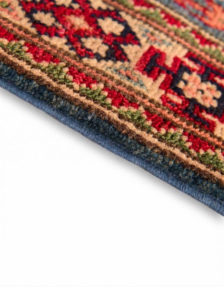 Detail image of 2' 1 x 3' Hand Knotted Kazak Rug