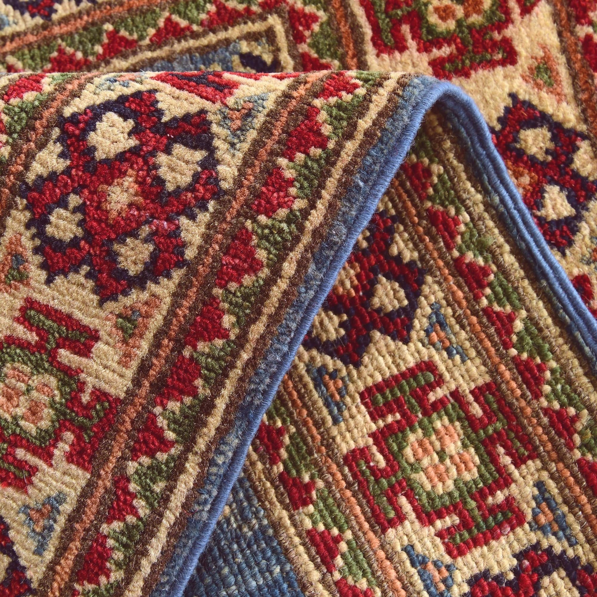 2' 1 x 3' Hand Knotted Kazak Rug