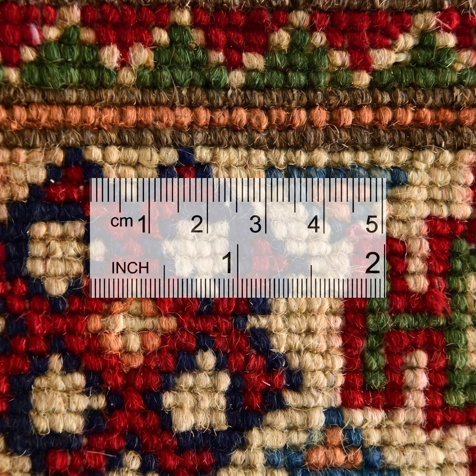 2' 1 x 3' Hand Knotted Kazak Rug