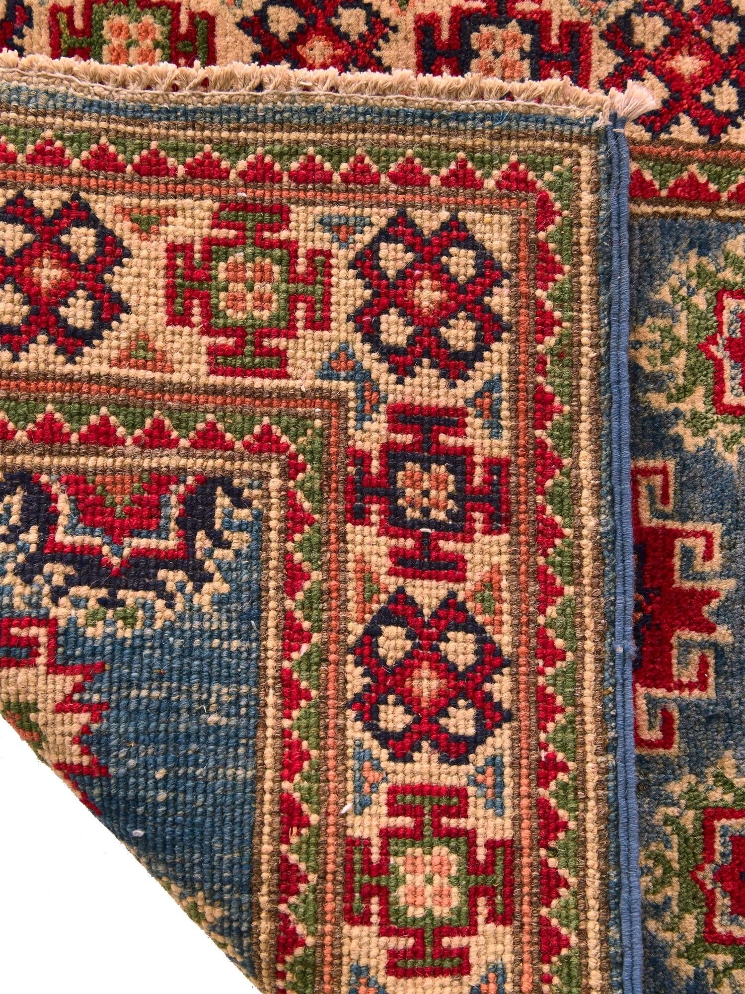 2' 1 x 3' Hand Knotted Kazak Rug