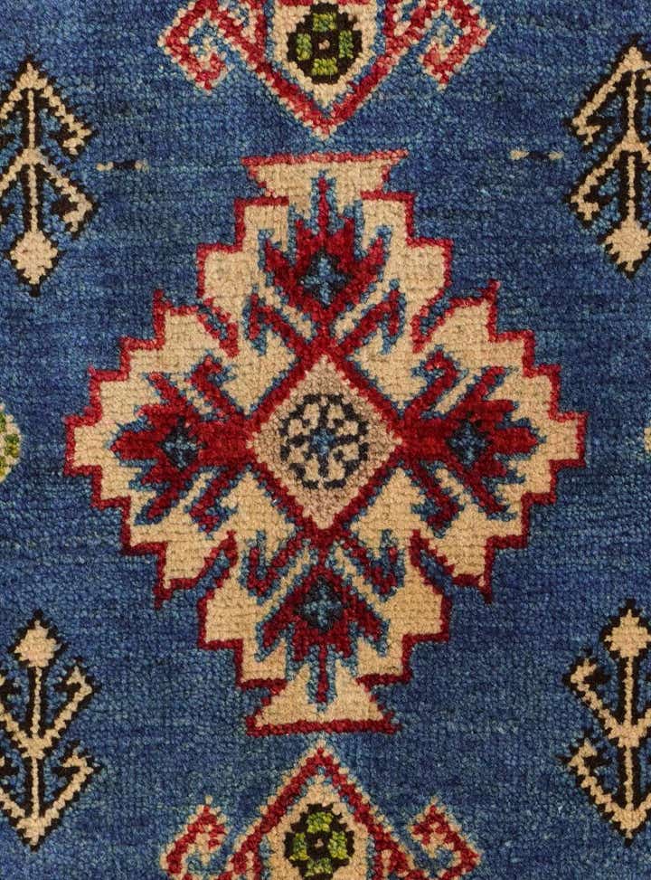 2' x 3' 6 Hand Knotted Kazak Rug
