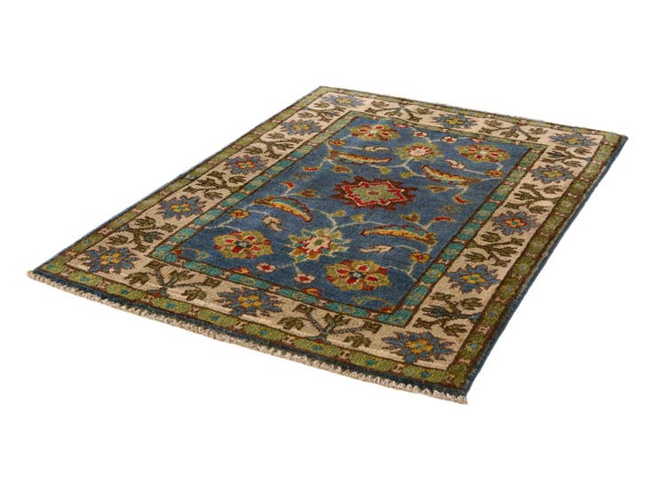 Detail image of 2' 1 x 2' 10 Hand Knotted Kazak Rug