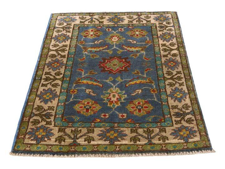 2' 1 x 2' 10 Hand Knotted Kazak Rug