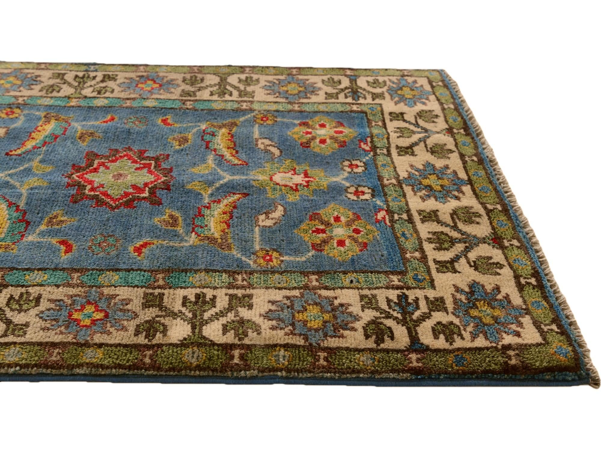 2' 1 x 2' 10 Hand Knotted Kazak Rug