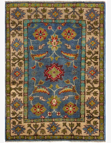 2' 1 x 2' 10 Hand Knotted Kazak Rug