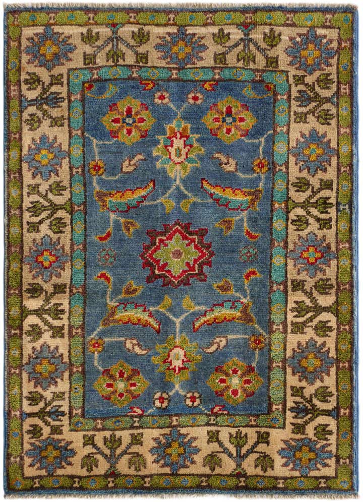 2' 1 x 2' 10 Hand Knotted Kazak Rug