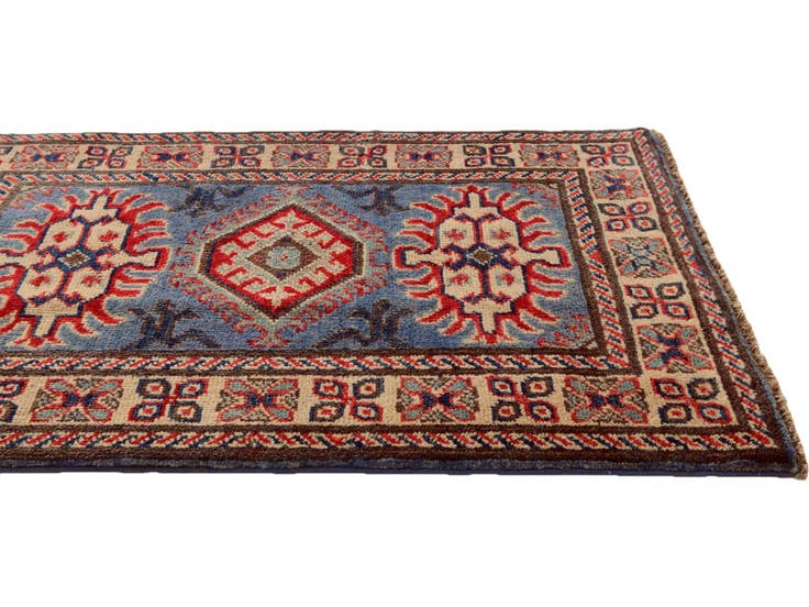 Detail image of 2' x 3' 1 Hand Knotted Kazak Rug