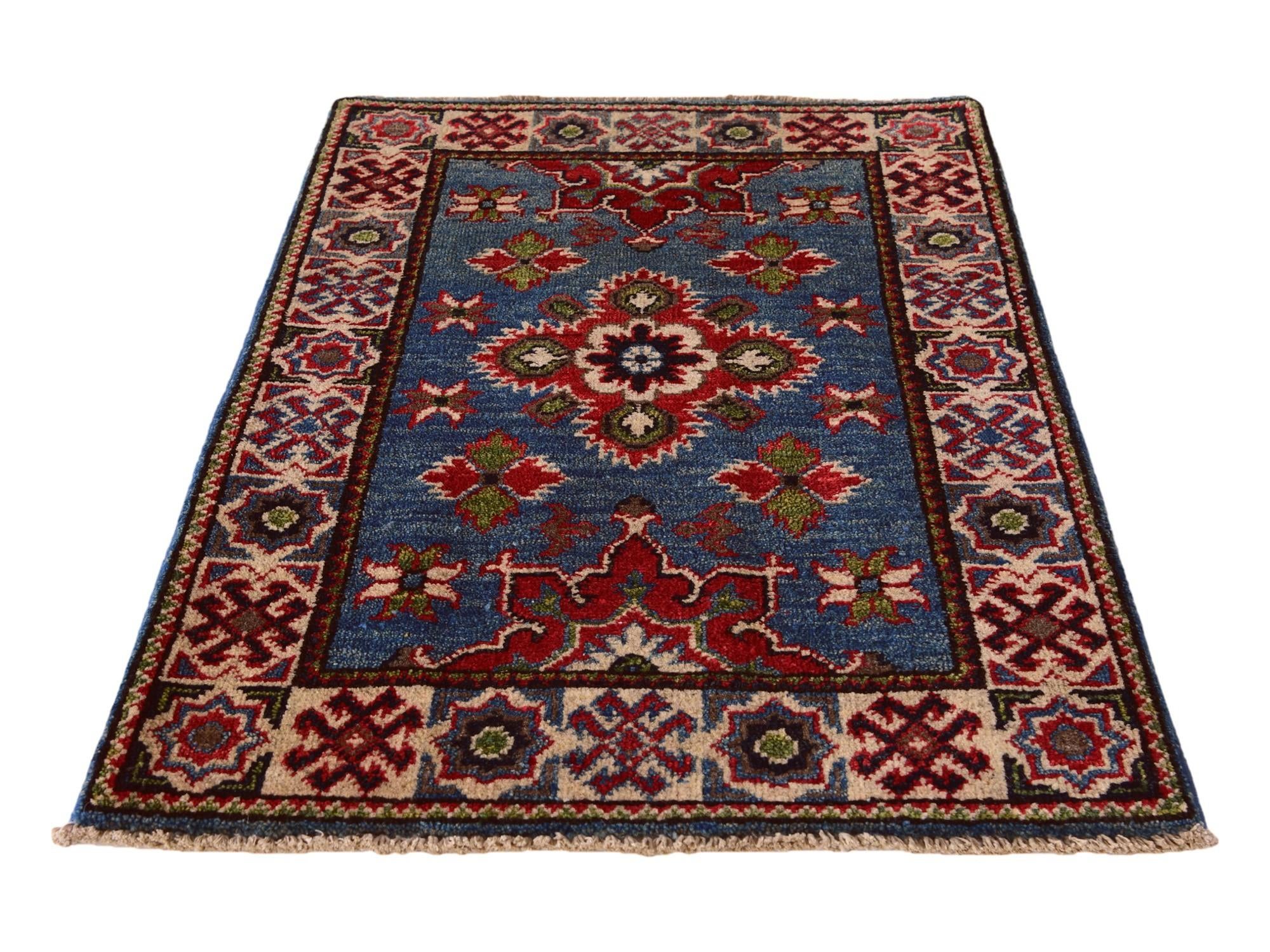 2' 1 x 3' 1 Hand Knotted Kazak Rug