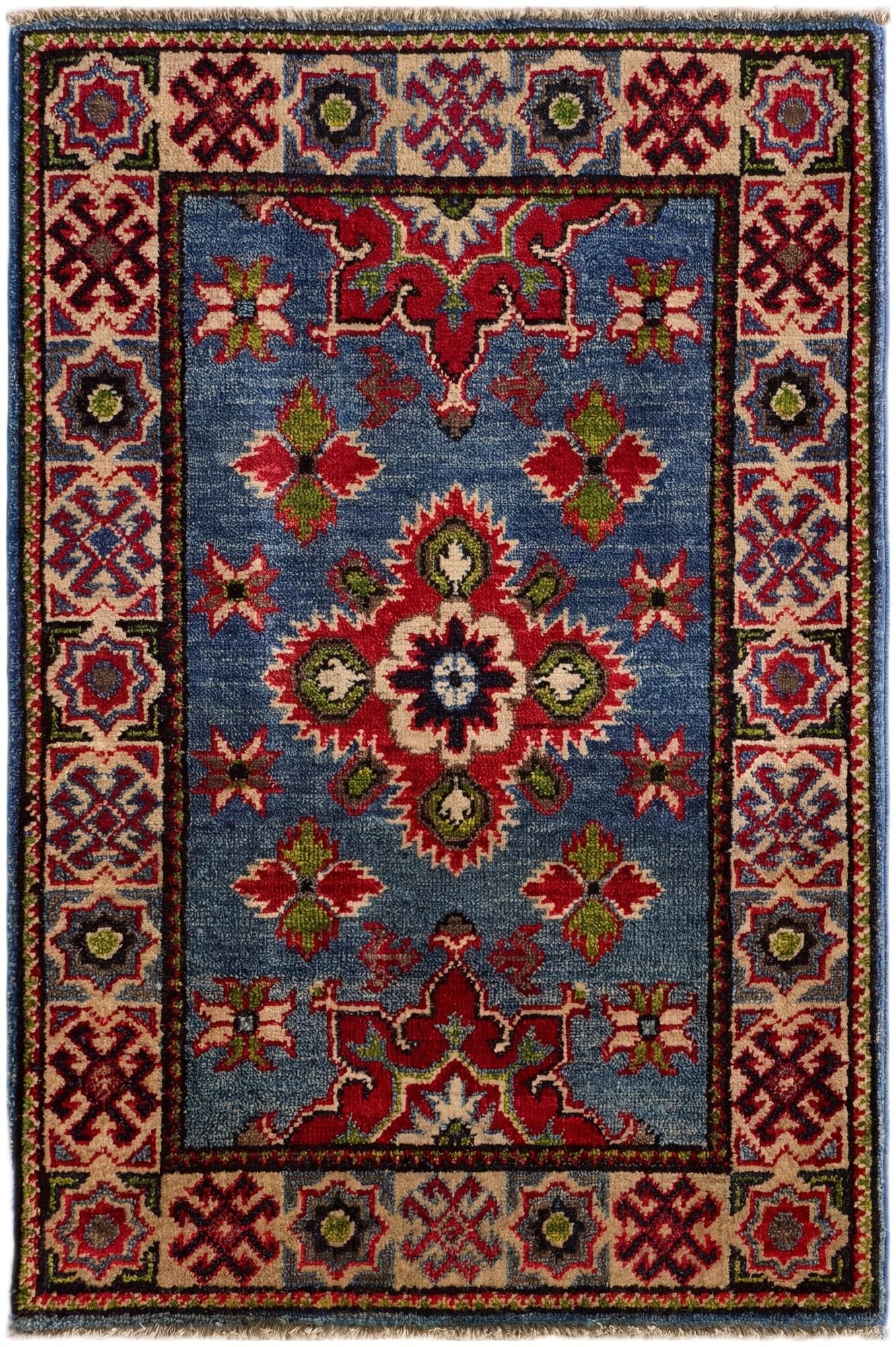 2' 1 x 3' 1 Hand Knotted Kazak Rug