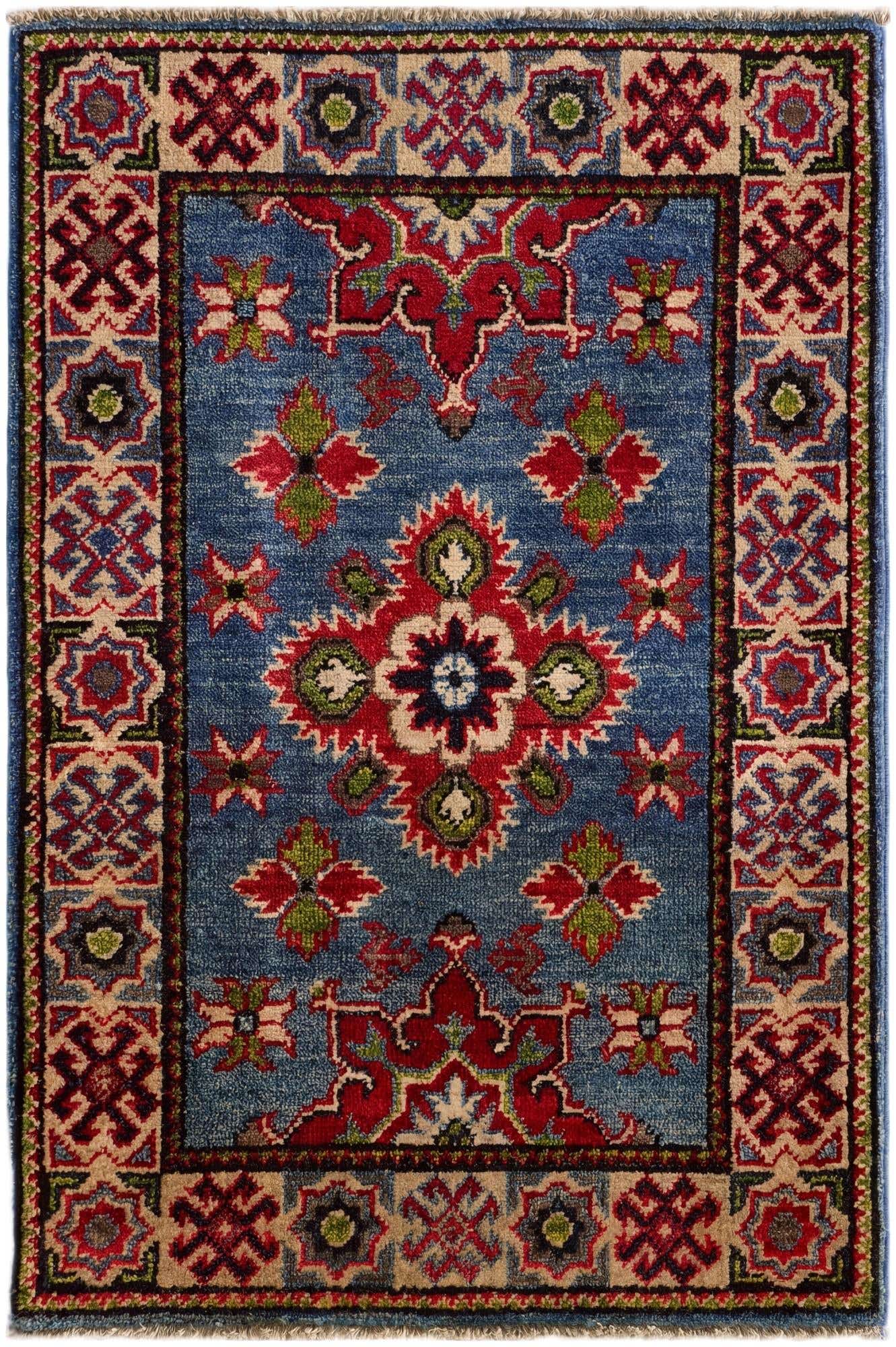 2' 1 x 3' 1 Hand Knotted Kazak Rug