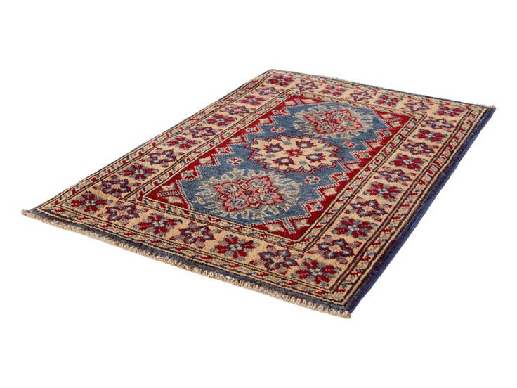 Detail image of 2' x 3' Hand Knotted Kazak Rug