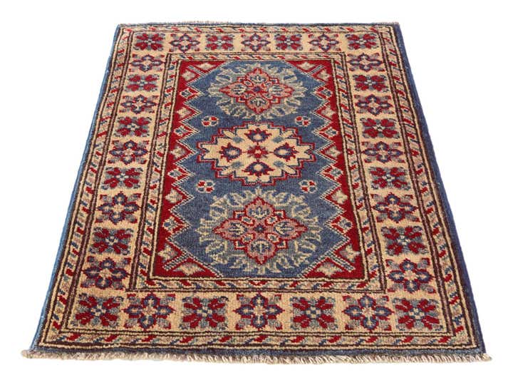 2' x 3' Hand Knotted Kazak Rug