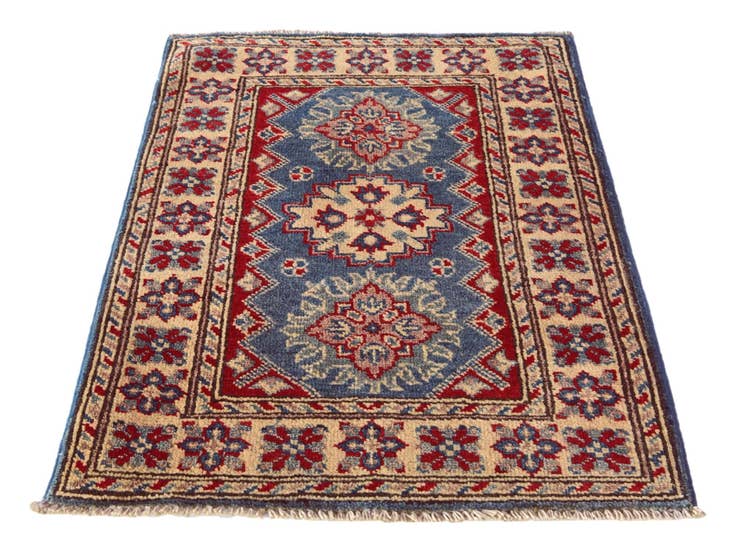 Detail image of 2' x 3' Hand Knotted Kazak Rug