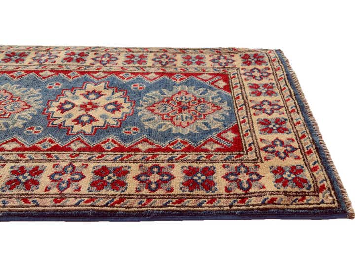 2' x 3' Hand Knotted Kazak Rug