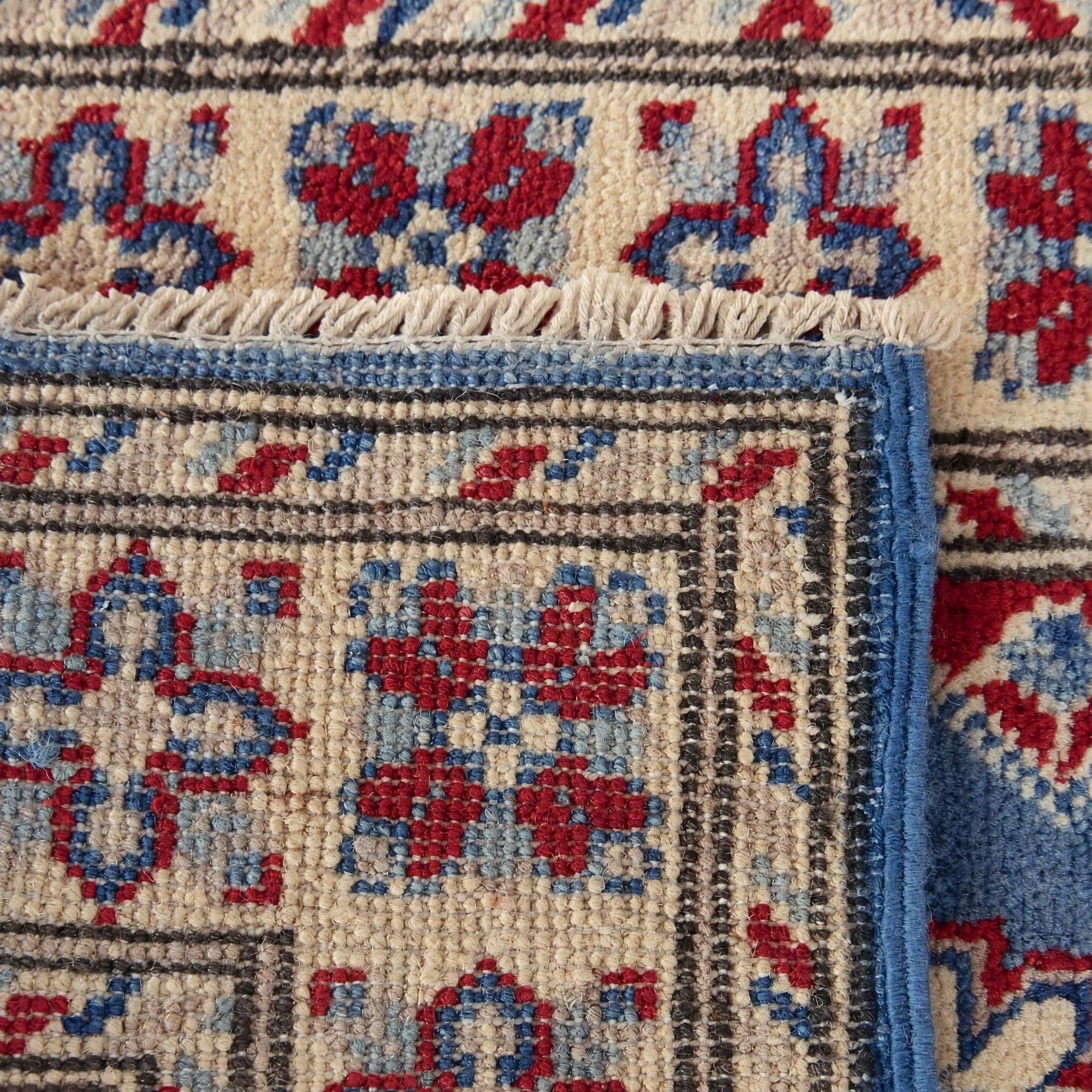 60cm x 90cm Hand Knotted Kazak Rug