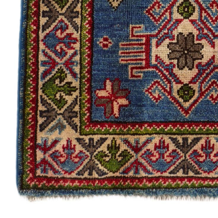 Detail image of 1' 10 x 3' 2 Hand Knotted Kazak Rug