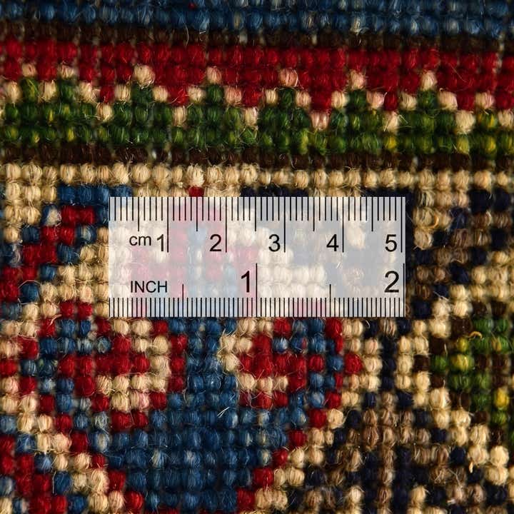 1' 10 x 3' 2 Hand Knotted Kazak Rug
