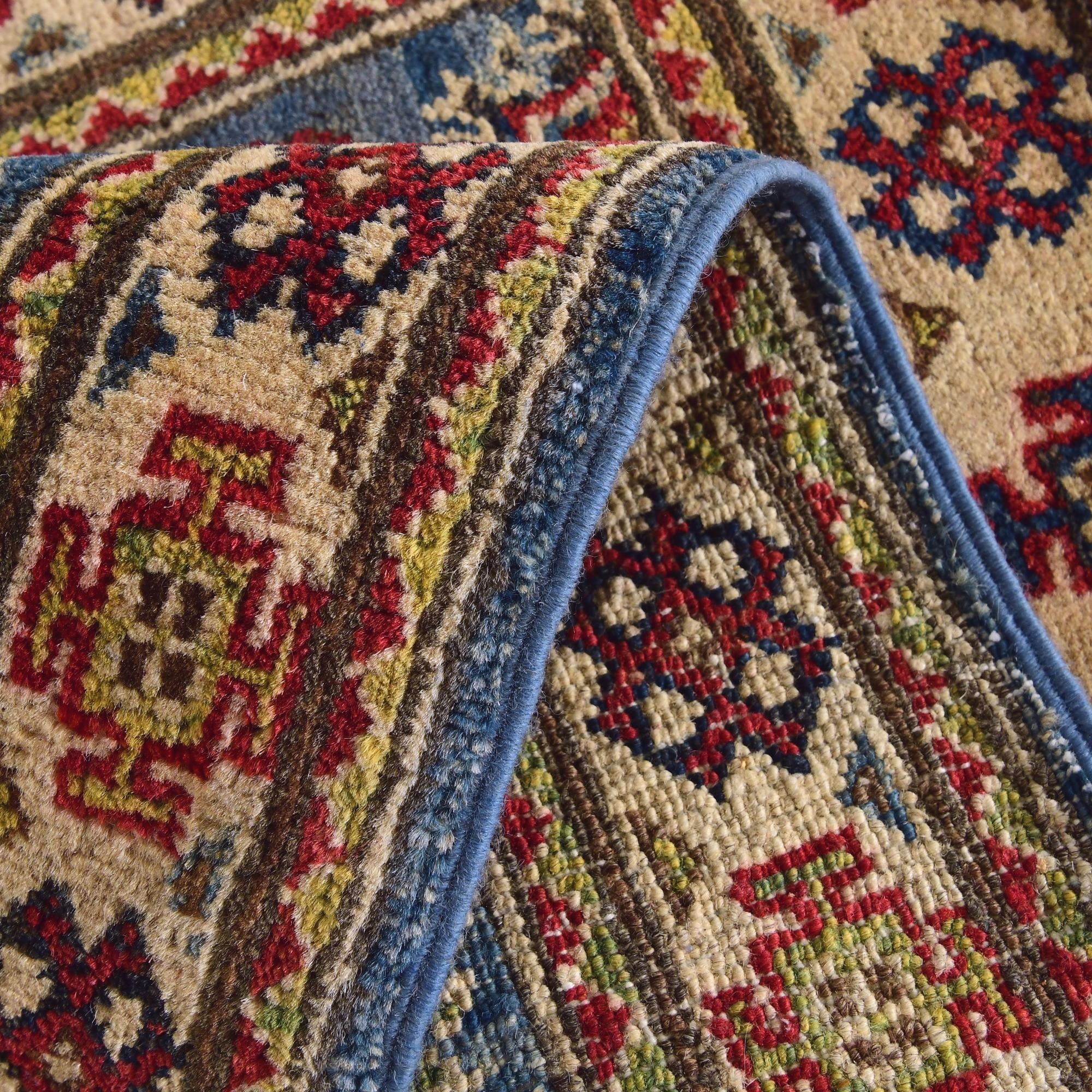 2' x 3' 3 Hand Knotted Kazak Rug