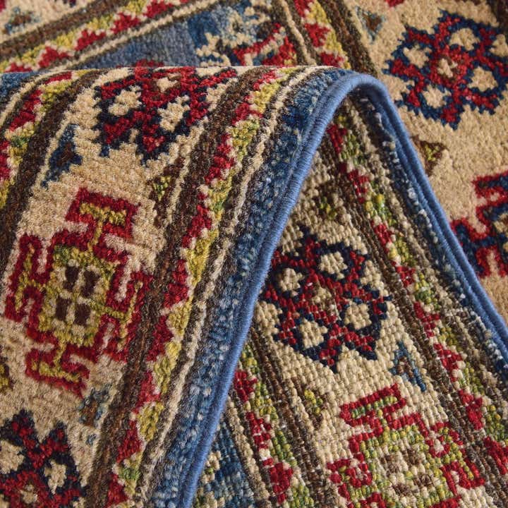 2' x 3' 3 Hand Knotted Kazak Rug