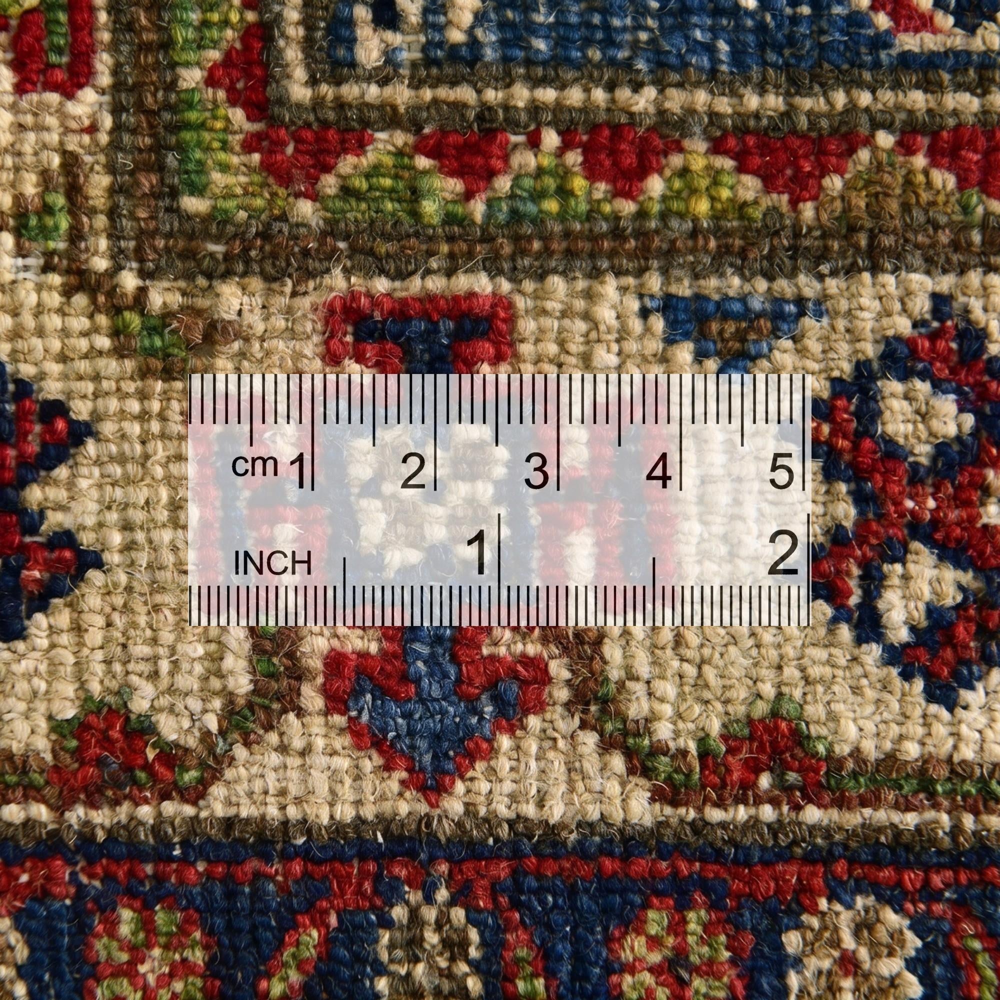 2' x 3' 3 Hand Knotted Kazak Rug