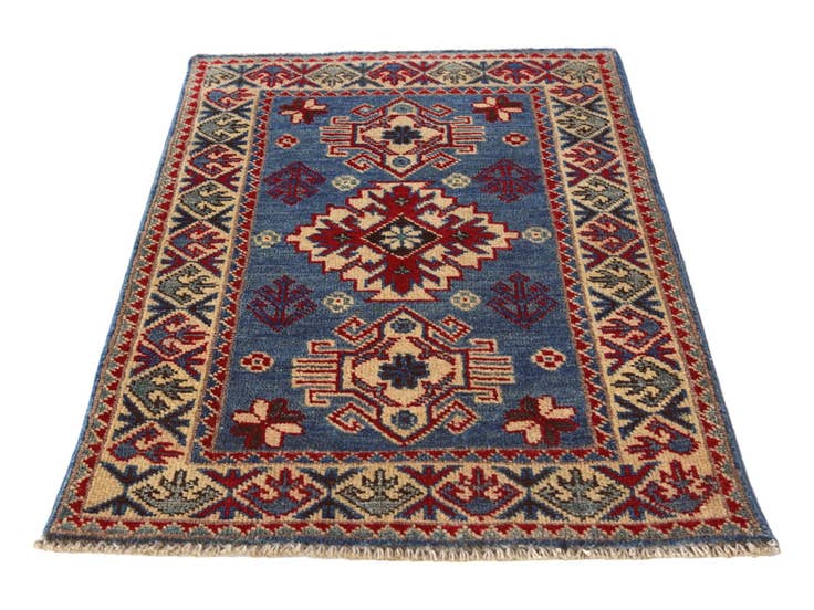 Detail image of 1' 11 x 2' 11 Hand Knotted Kazak Rug