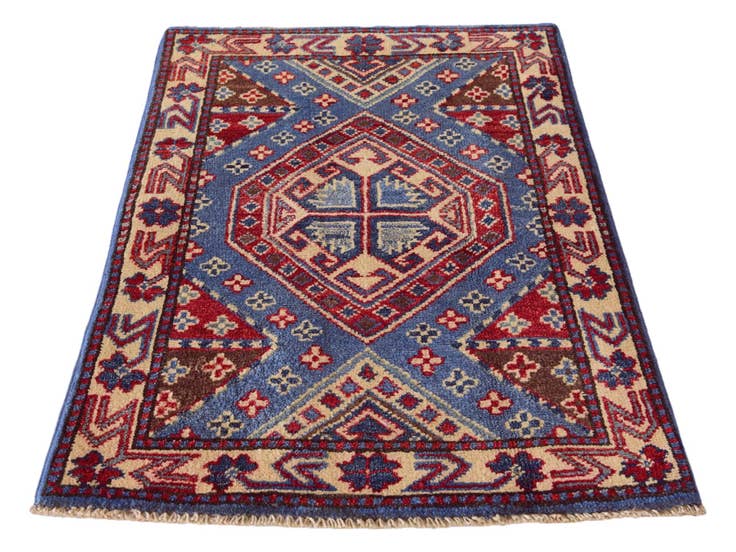 Detail image of 2' 1 x 3' 1 Hand Knotted Kazak Rug