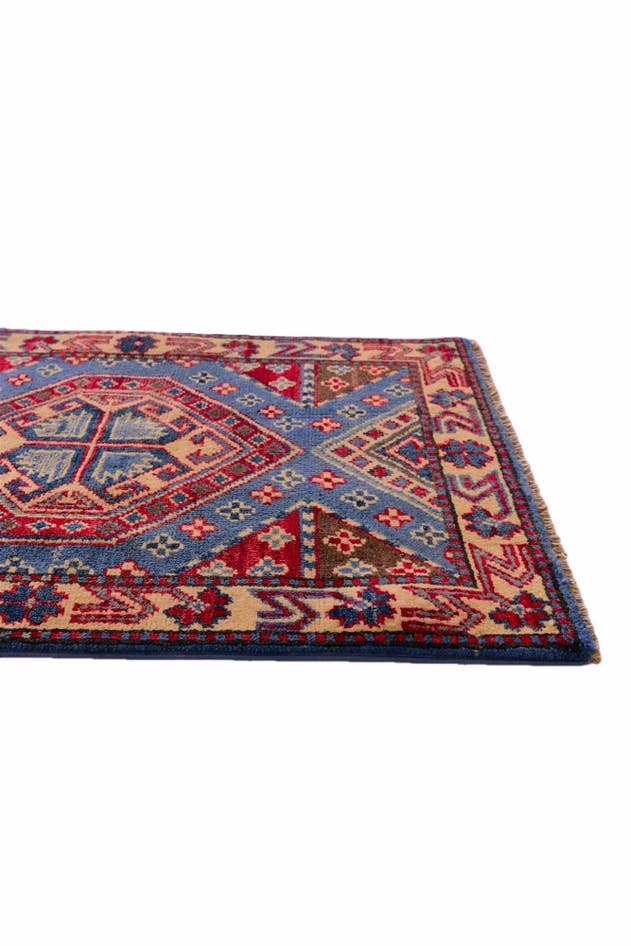 Detail image of 2' 1 x 3' 1 Hand Knotted Kazak Rug