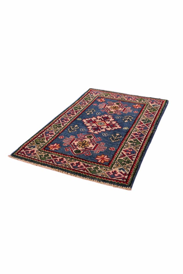 Detail image of 2' x 3' 2 Hand Knotted Kazak Rug